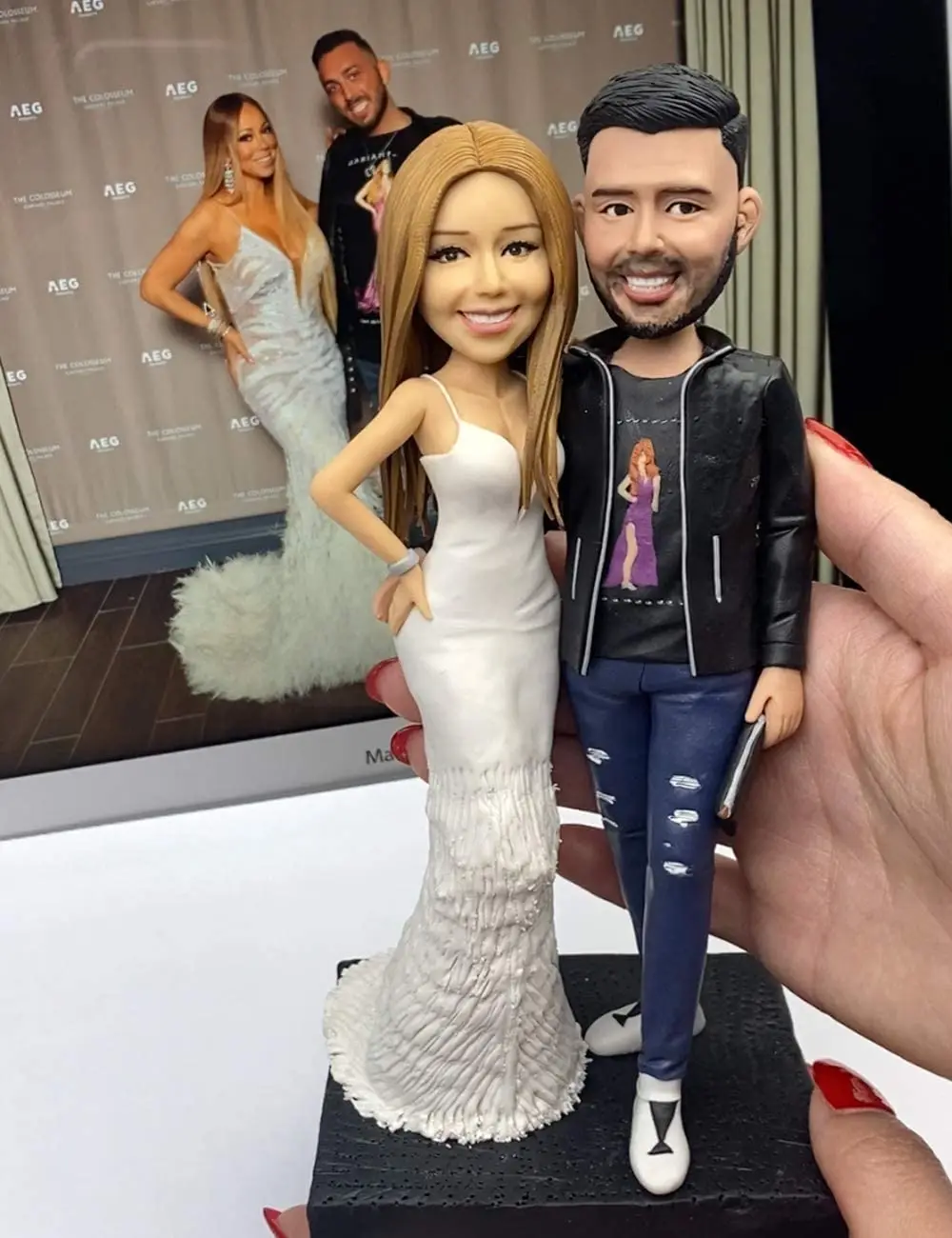 Персонализированная полностью изготовленная на заказ фигурка Bobblehead