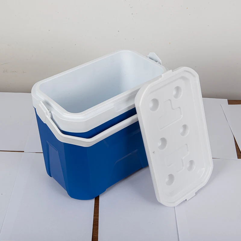 Customized Outdoor Camping Large Capacity Portable Refrigerator Insulated Storage Ice Cooler Box With Detachable Cover