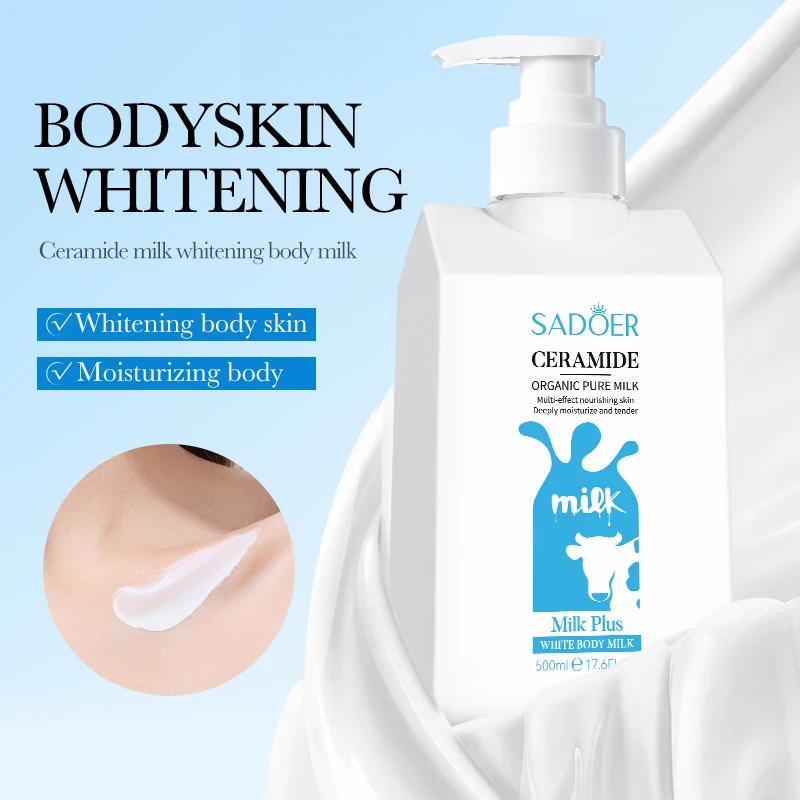 SADOER FAYANKOU Milk Ingredients Whitening Body Lotion Moisturizing Body Skin Care Wholesale Beauty Products