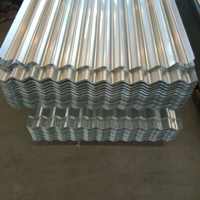 Manufacturer 22 gauge PPGI GI Galvanized corrugated roofing roof iron steel sheet for construction