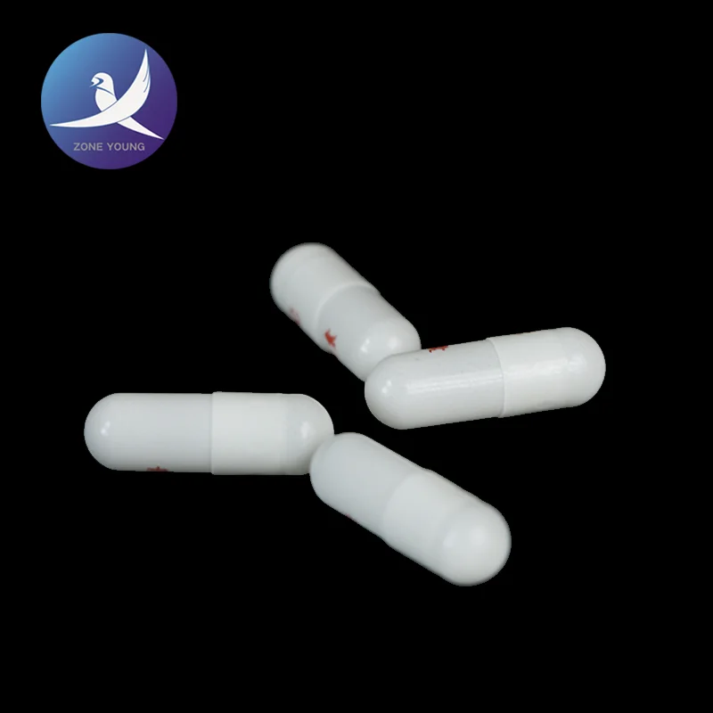 
pharmaceutical white 00# hard empty gelatin capsule 