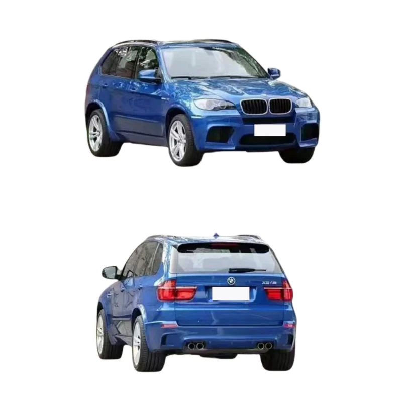 Factory Sale Car Body Kit For BM-W X5 E70 2011 2012 2013 Upgrade X5M Style Front Rear Bumper Side Skirts