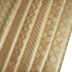Latest Design African Traditional Garment Fabric Guinea Brocade Fabric Abaya Kaftan Dubai For Shirt Dress