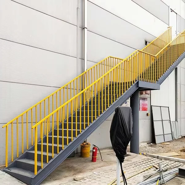 Durable and High-quality Modern Interior Outdoor Beam Floating Staircase Design Metal Steel Stairs