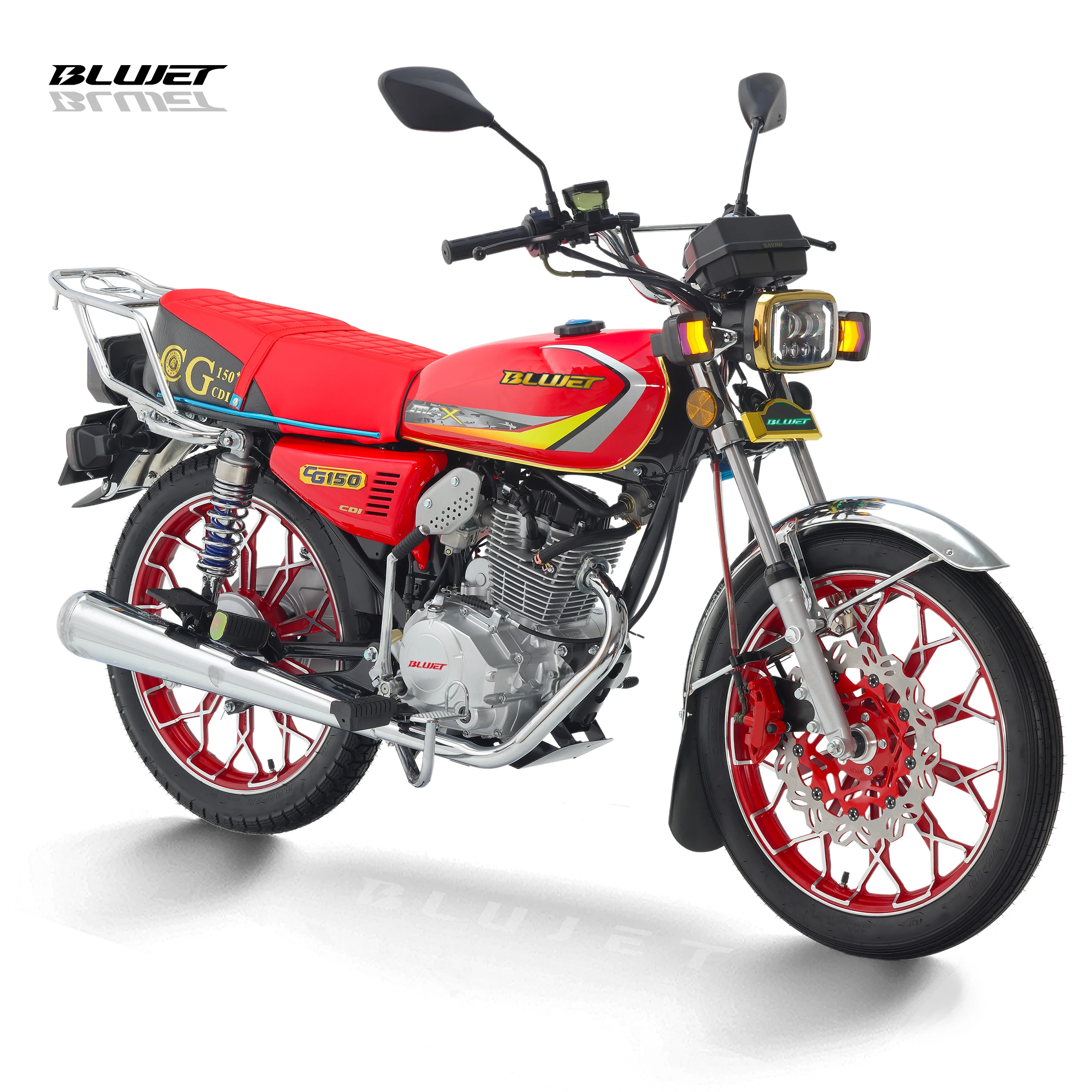 SBR150 Новый 150cc толкатель CG150 винтажный 50 cc Цифровой Измеритель двигателя дисковый тормоз уличный мотоцикл для рынка Латинской Америки