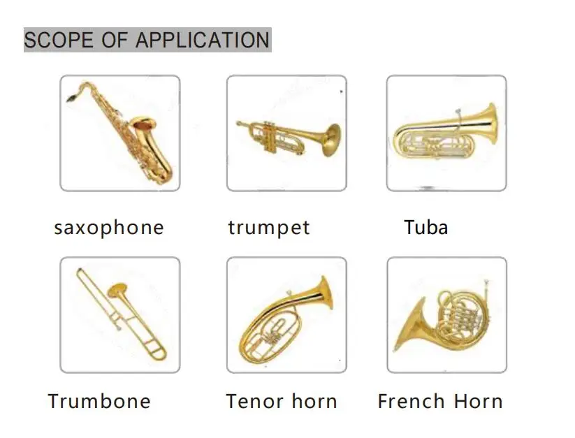 KIMAFUN KM-G306-3 2.4G Professional Instrument Wireless Saxophone Microphone for Saxophone Tuba Trumpet with MIXER Amplifier