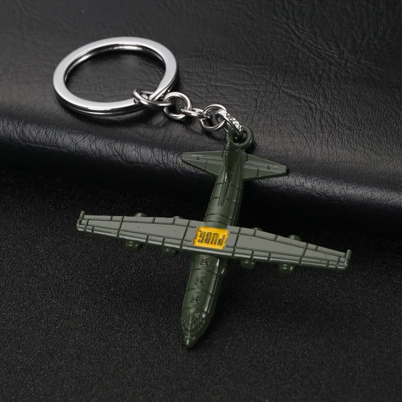 Wholesale 3D shape PU BG Game zinc alloy metal 98k AWM gun keychain weapon keychain