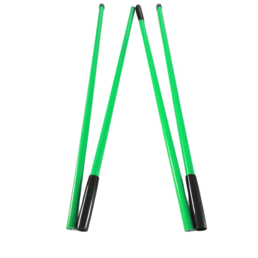 Pultrusion fiberglass rod solid with connector