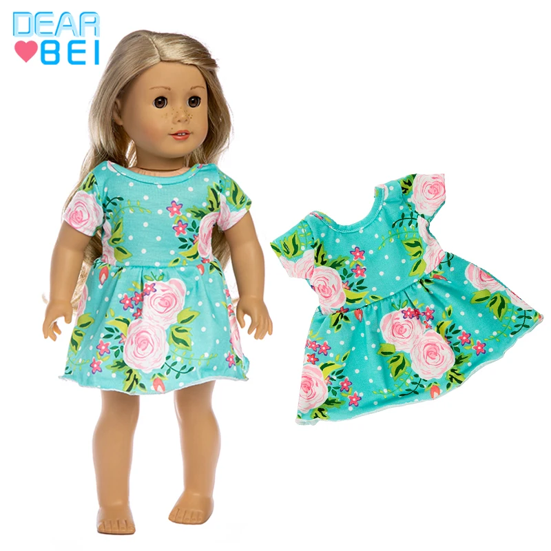 Адаптируемые под требования заказчика кукольная одежда повседневные платья Fit 18 дюймов американская кукла & 43 см для ухода за ребенком для мам новорожденного кукла одежда для малышей Аксессуары для игрушек