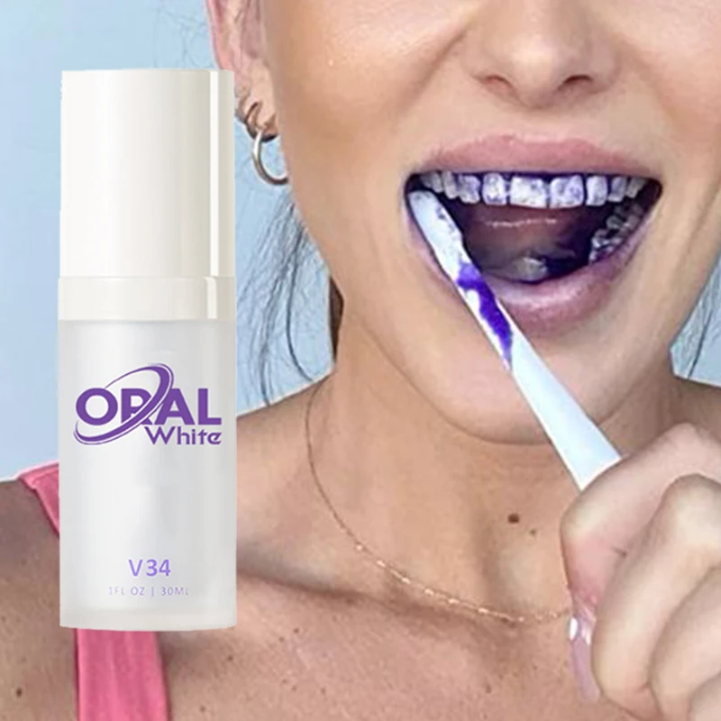 Хит продаж отбеливающая зубная паста Органическая антиаллергическая Ароматизированная V34