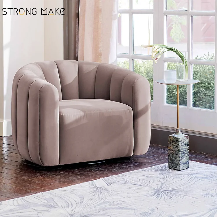 Comfortable Luxury Modern Single-Seat Accent Creative Armchair Design Chaises Lounge Home Furniture Arm Chairs For Living Room