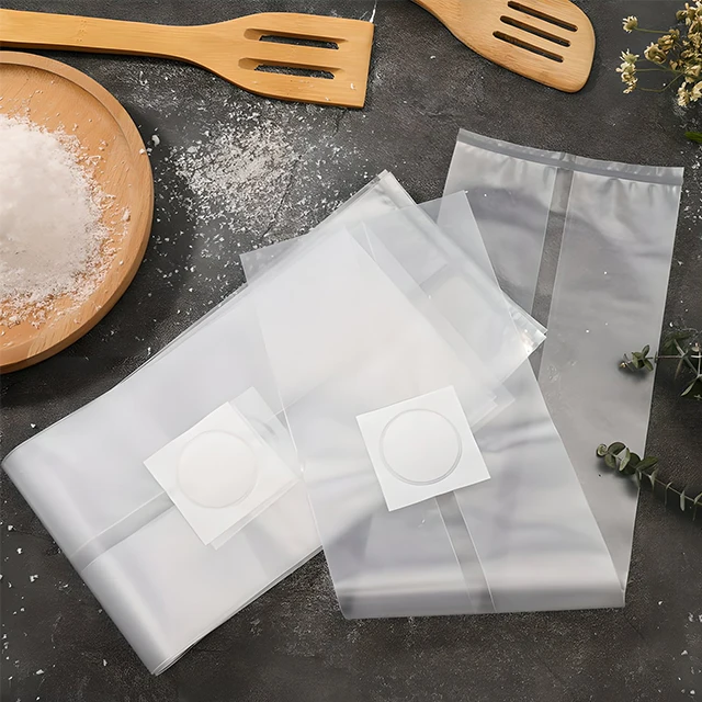 High Temperature Resistance Pe Pp Transparent Mushroom Grow Bag With Filter Patch