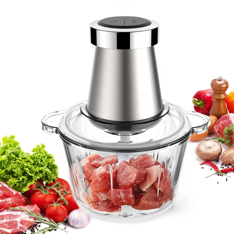Electric kitchen chopper garlic masher meat grinder mini food garlic vegetable chopper crusher  food processor