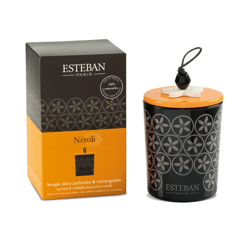 Paper Boxes Luxury Packaging Black Gift Customized Eco Friendly Candle Packaging