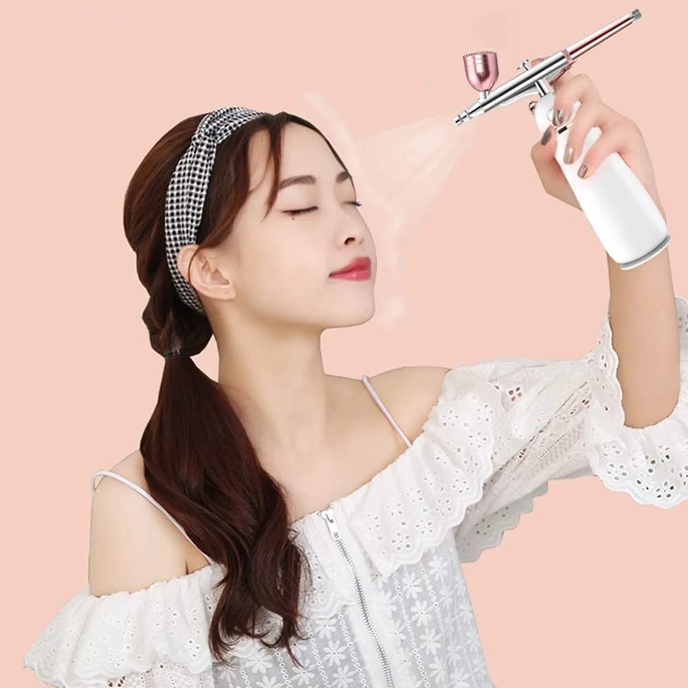 Aifree 2020 Hot Selling Airbrush Electric Nano Mist Spray Beauty Personal Care Micro Mister 360 Electric Mist Sprayer Air Brush