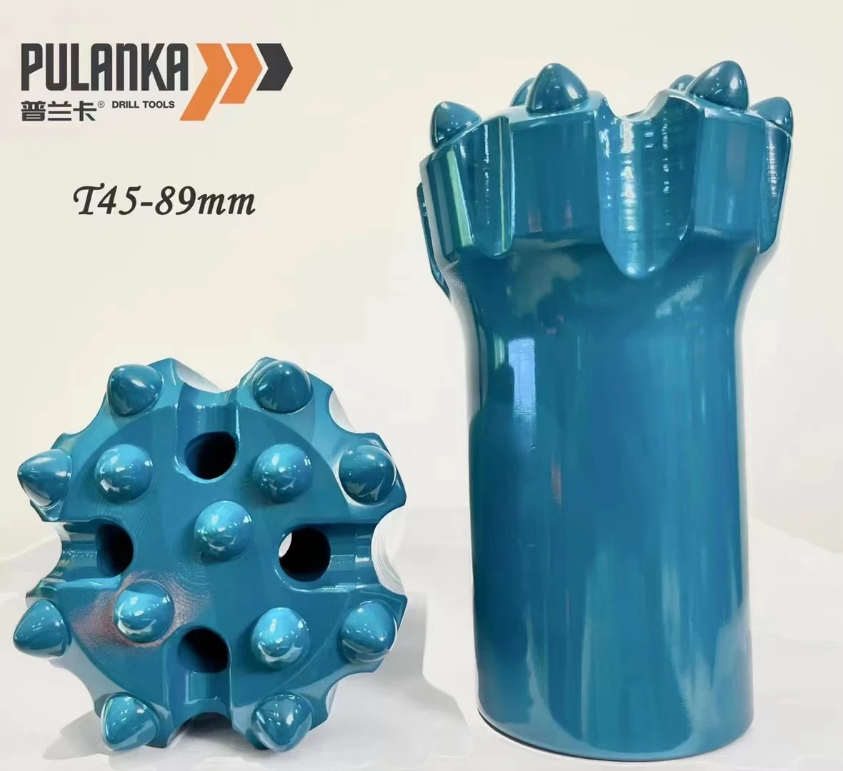 Thread Drill Bits Retract Button Bit T45 76mm 89mm 102mm Top Hammer Rock Drilling Bits for Mining and Well Drilling