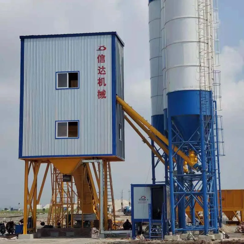 Concrete production plant factory supply concrete ready mix Concrete Batching Plant beton machine layout