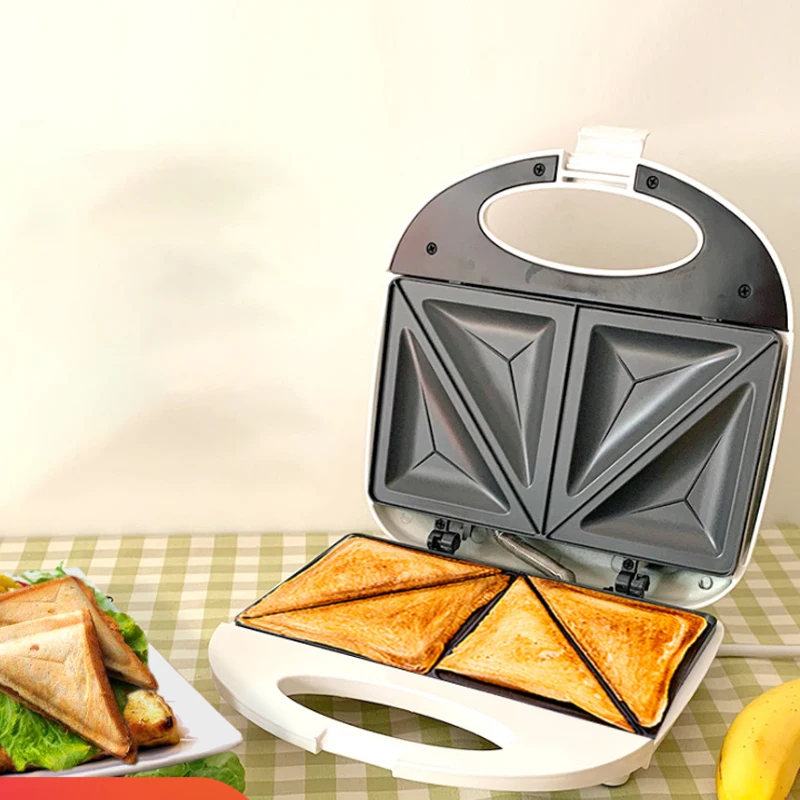 Многофункциональная электрическая сэндвич-машина, тостер для домашнего использования, 3 в 1, 750 Вт