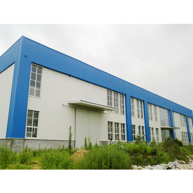 High Strength Light Steel Structure Workshop Hangar Building Prefabricated Warehouse Steel Shed