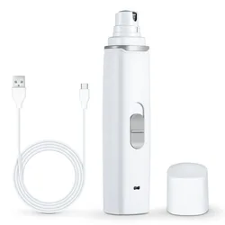Dog Nail Clipper LED Light Electric Rechargeable Pet Nail Clipper Wholesale Factory Pet Dog Cat Nail Grinder