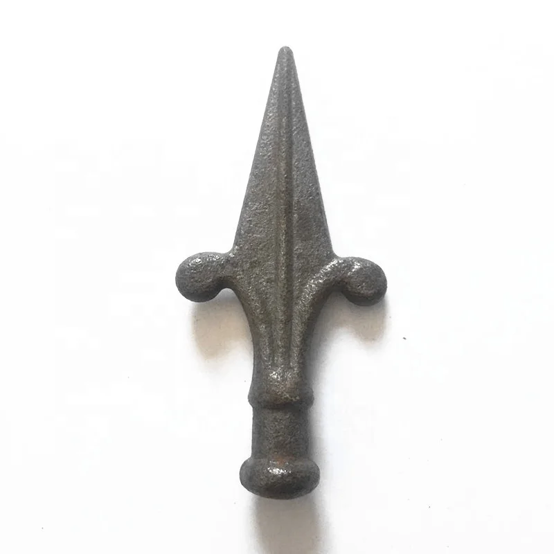 
Hot Sale Wrought Iron Fence Parts Forged Steel Element Cast Iron Fence Spears Designs for sale 