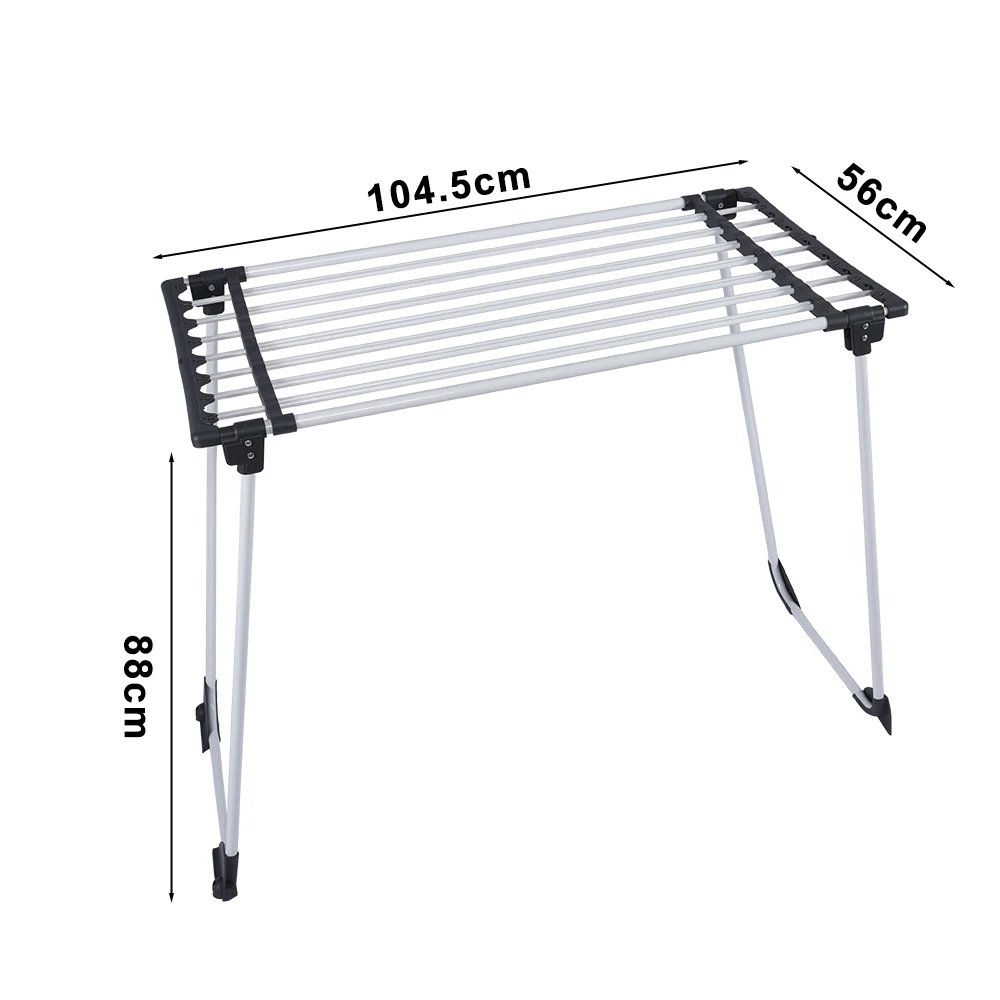 Indoor Outdoor Laundry Rack Foldable Cloth Dryer Clothing Drying Retractable Clothes Dryer Rack For Laundry