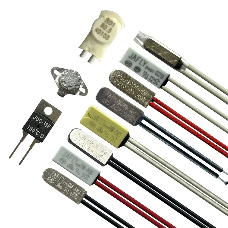 JIHUI Auto Manual Reset KSD302 Thermostat for Oven Water Heater Electric Kettle