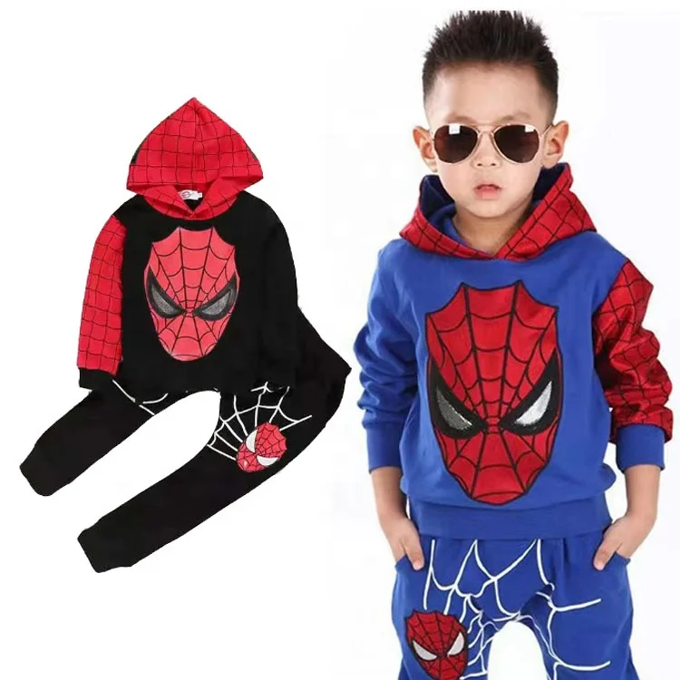 3 4 5 6 7 8 Years Old Age Cartoon Costume Fall Outfits Children Track Suit for Boys Clothing Sets 2023 Sweat Kids Sweatsuit Sets