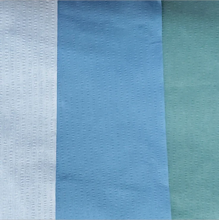 Woodpulp Polyester Microfiber Cleaning Industrial Wipes