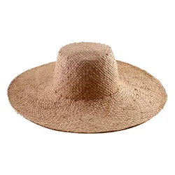 Hot raffia hat body