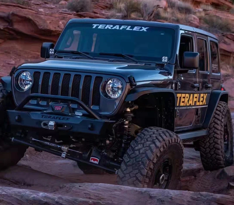 Алюминиевые передние и задние фонари для крыльев с подсветкой Jeep Wrangler JL