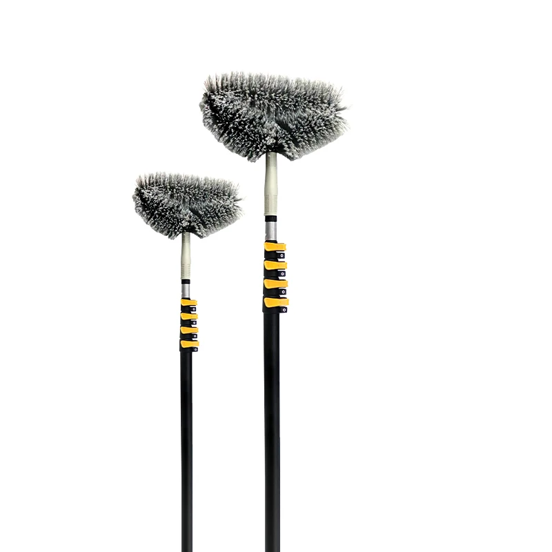 Sunnysmiler Ceiling Fan Duster Ceiling spider web telescopic rod cleaner for removing dust and corner spider web