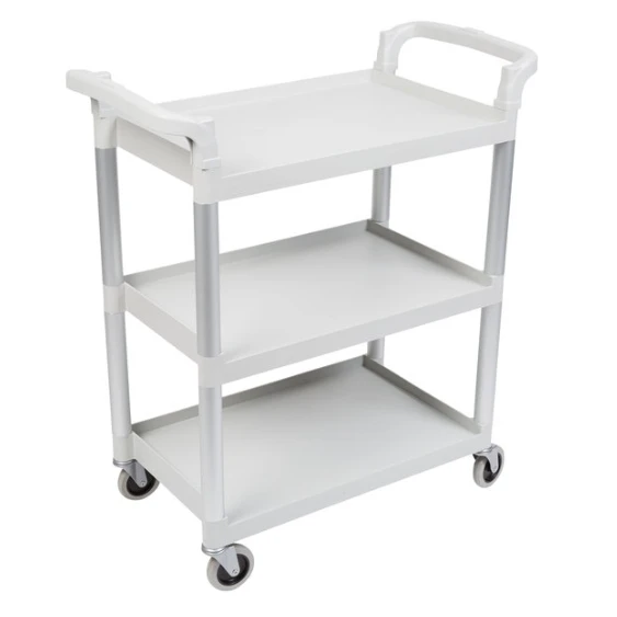 CAMBRO BC331KD прочная пластиковая тележка для общественного питания трехуровневая