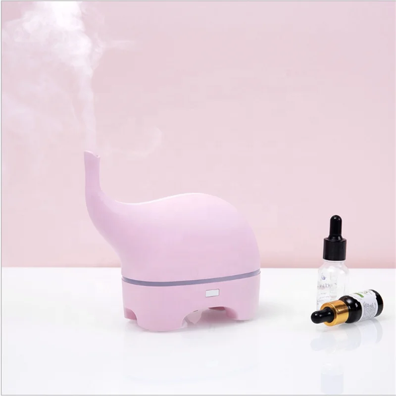 SOICARE 120ml popular USB Baby Elephant Ultrasonic Aromatherapy humidifier essential oil diffuser