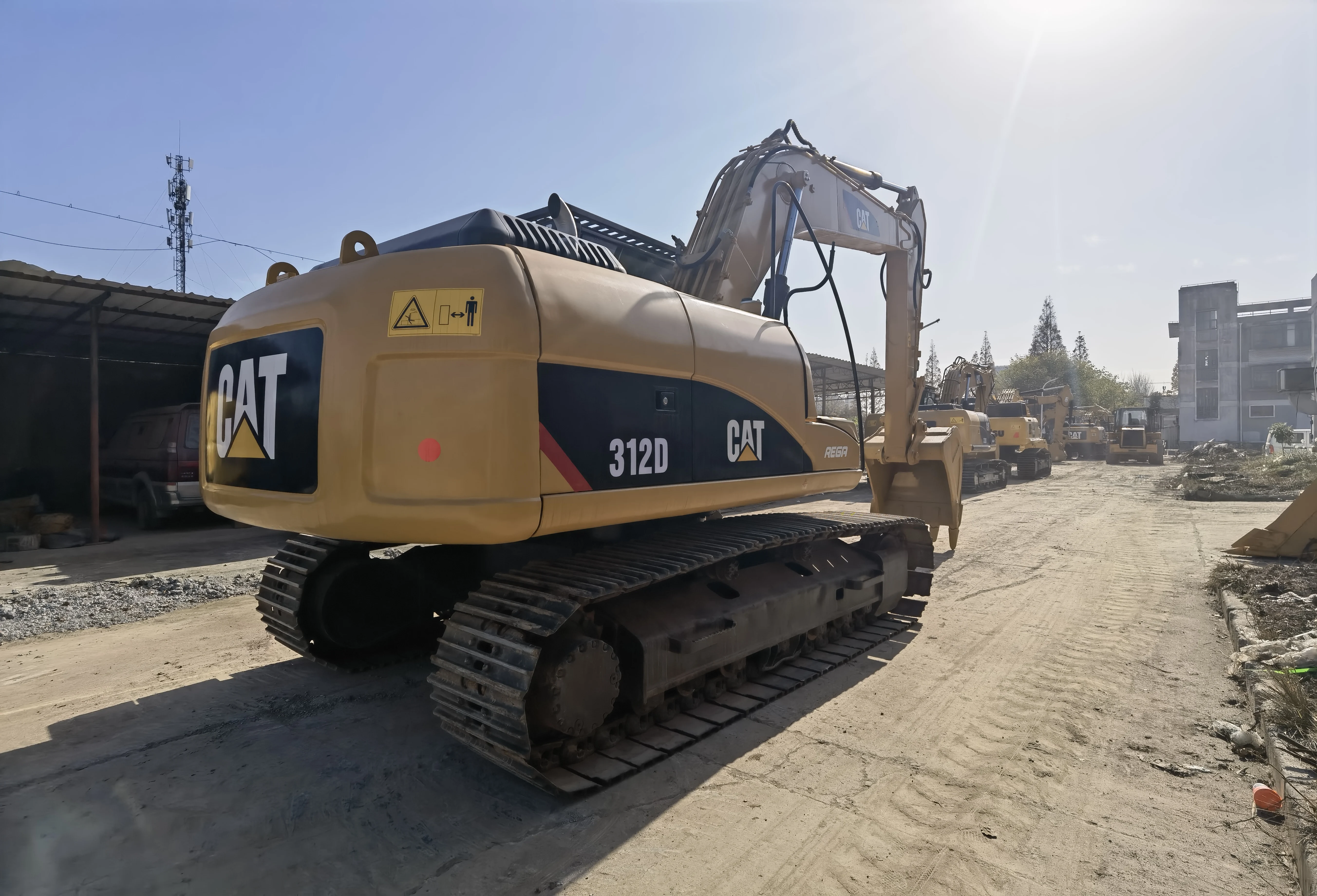 Original Paint Used CAT Excavator Japan 312D 315D 313D 336D Used Excavator Cat 312D Machine In Stock