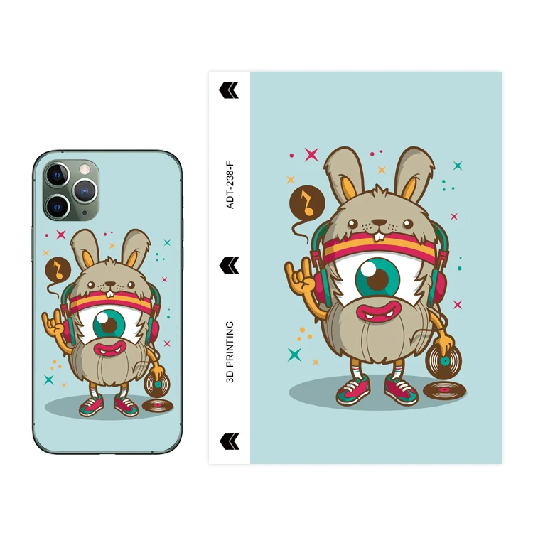 Прямая поставка с фабрики 3D Защитная пленка для задней панели мобильного телефона 120*180 мм наклейка на заднюю панель