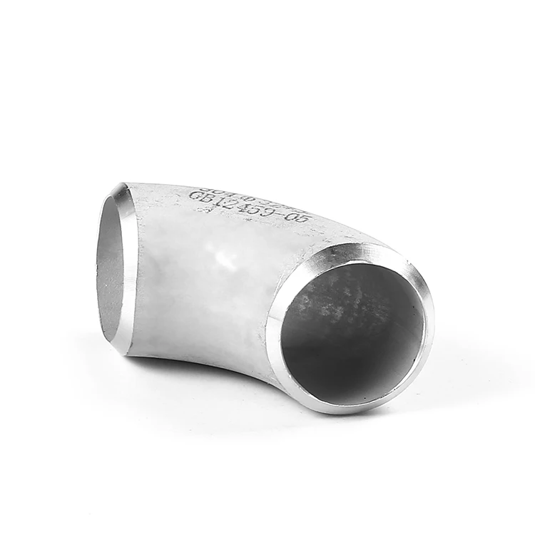 Нержавеющая сталь сварные фитинги 304/316L нержавеющая ASME 90 градусов бесшовные локоть