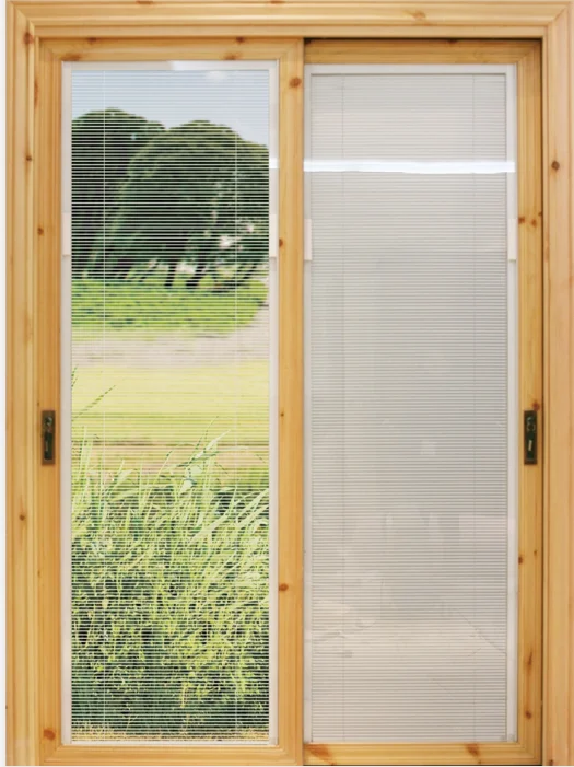 Minetal Windows Shades Blinds Aluminum Shutter Louver Bifold Insulated Glazing Unit