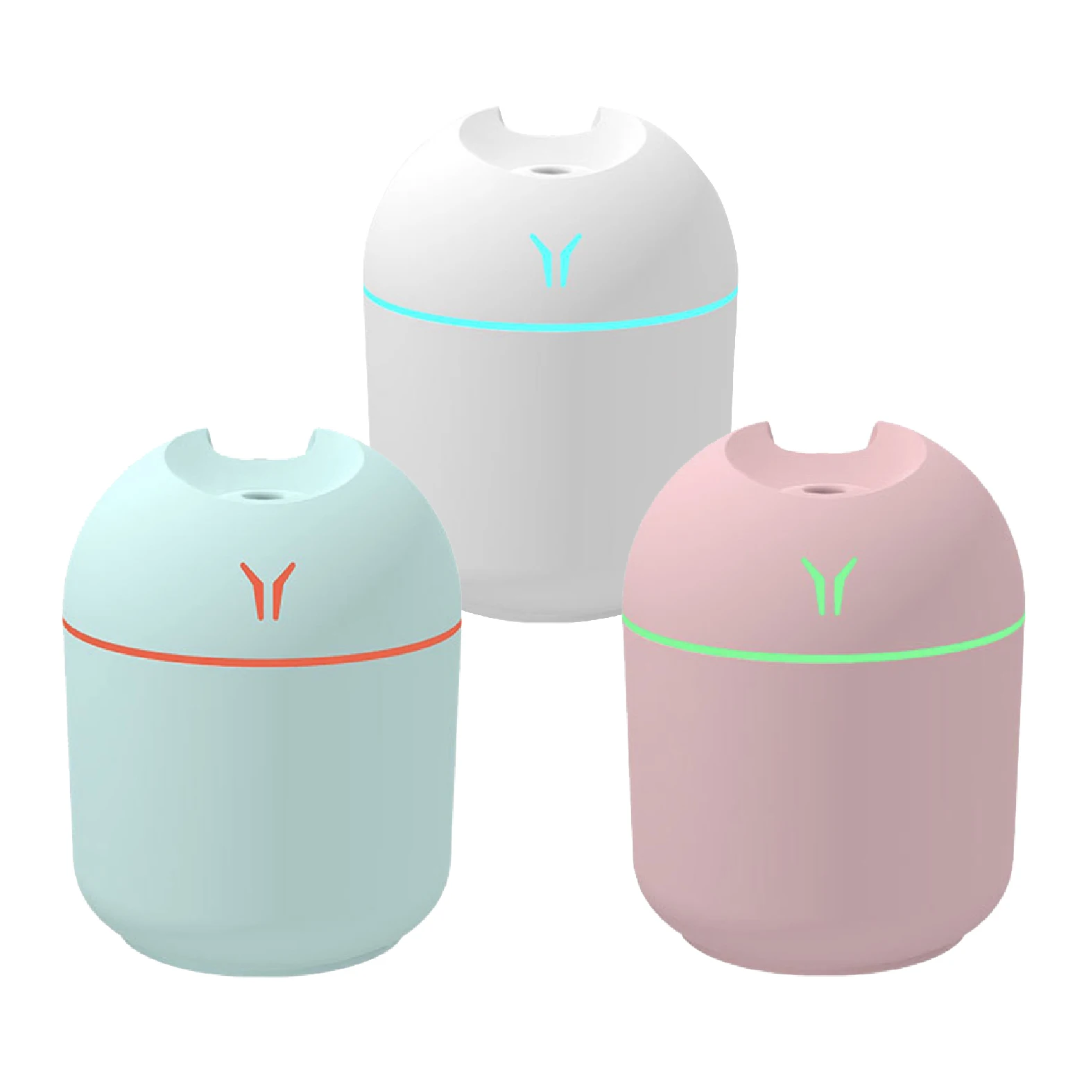 Hot Sale Car Small Air Humidifier Aroma Diffuser Portable Rainbow Steam Smart Mist Humidifier Purifier