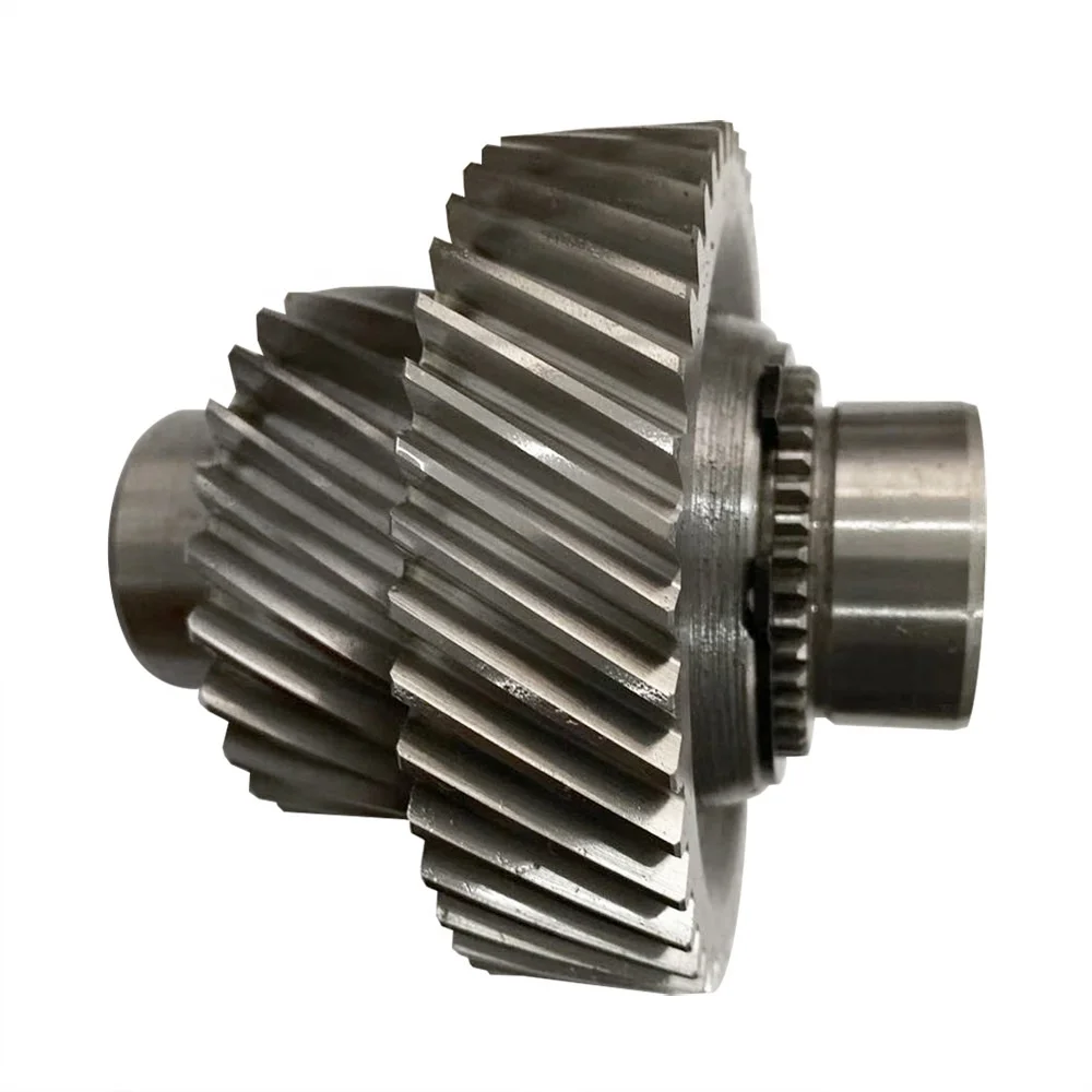 
Custom Design EN24 Forging Steel Transmission Helical Pinion Gear Shaft 