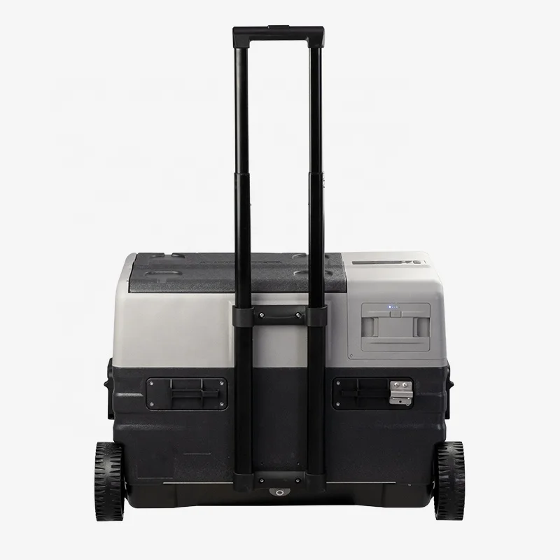 ENX62 small 62L Factory price oem high capacity USB mobile phone charging  refrigerator 12v dc compressor solar car fridge