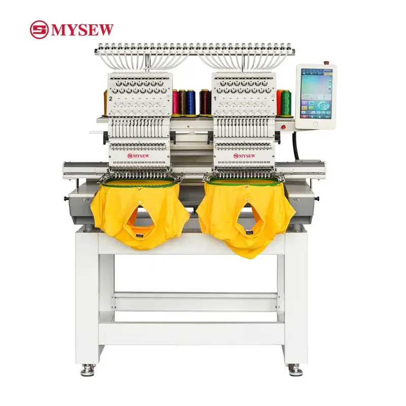MFGS 1502  Automatic industrial 15 needles 2 heads multifunctional sewing and embroidery machine