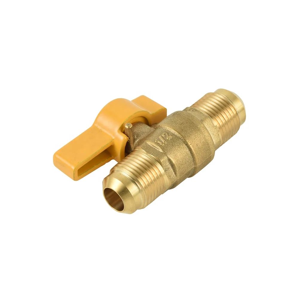 
Brass Flarex Flare Gas Ball Valve of Full Size 