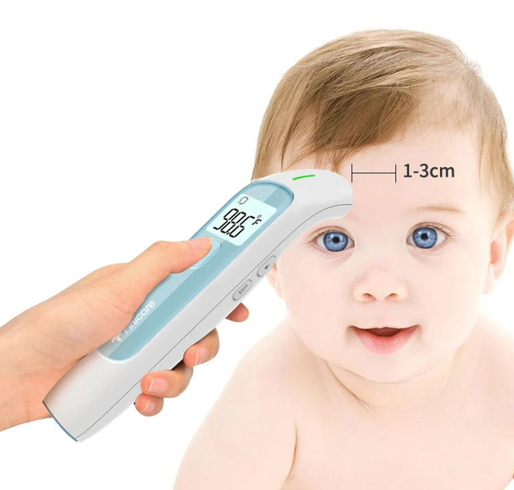New design clinical thermometer high accuracy forehead thermometer for baby and adult
