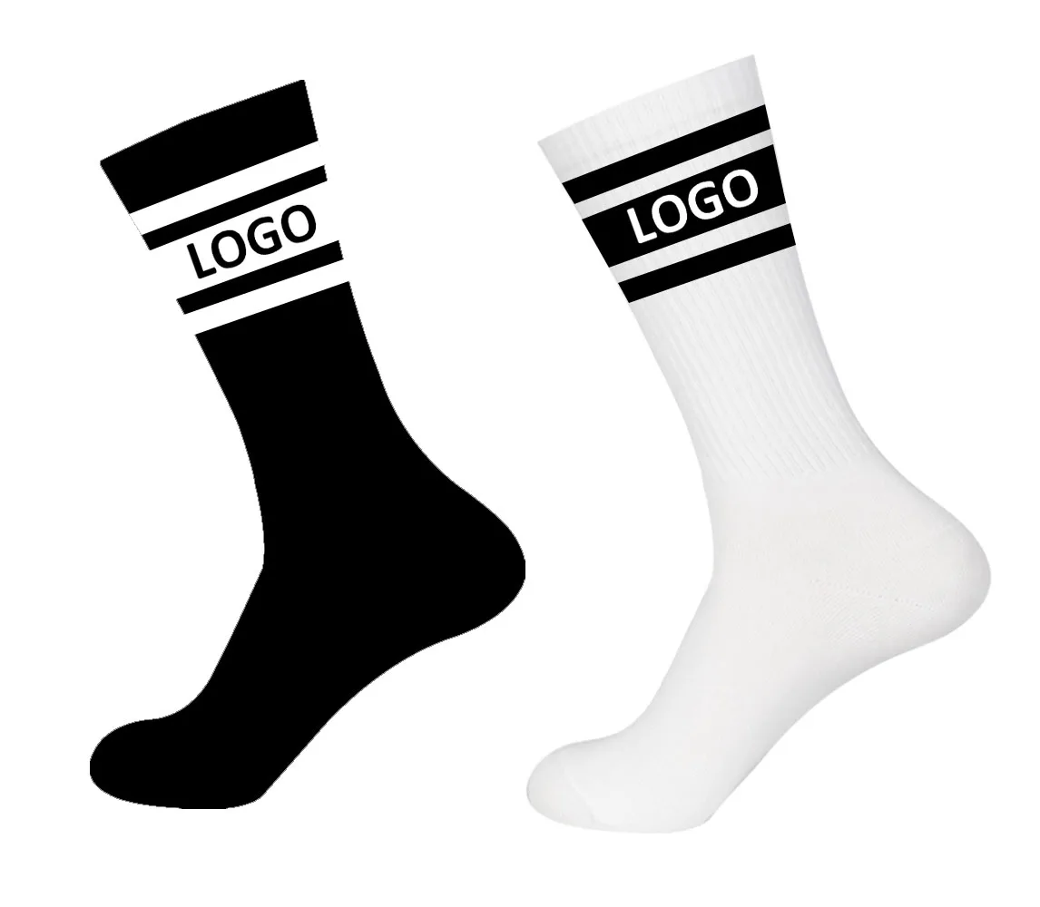 Уличные модные носки Uron, черные, белые, серые, с надписью на заказ, хлопковые носки для мужчин и женщин, чулки для скейтбординга
