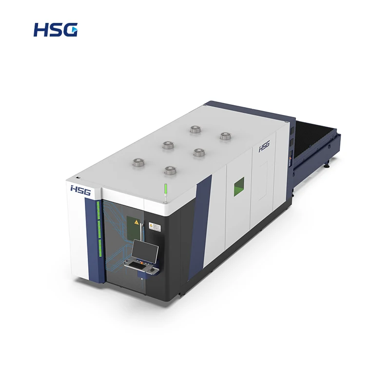 Large Format Industrial Metal 1500 Watt 3000w Fiber Laser Cutting Machine 4000x2000mm Fiber Laser Cutter