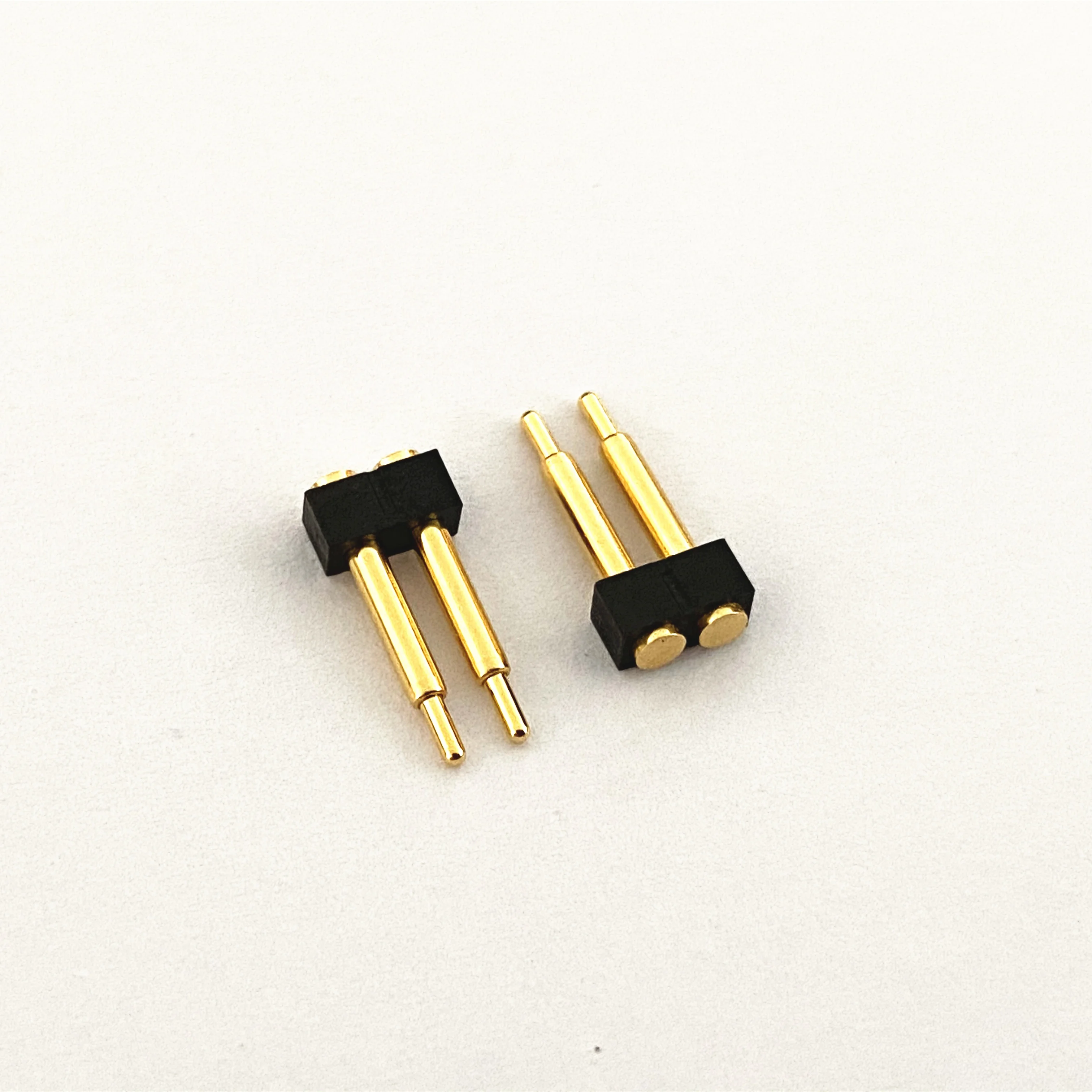 Custom Precision Machined Beryllium Copper Pogo contact pins for Connectors