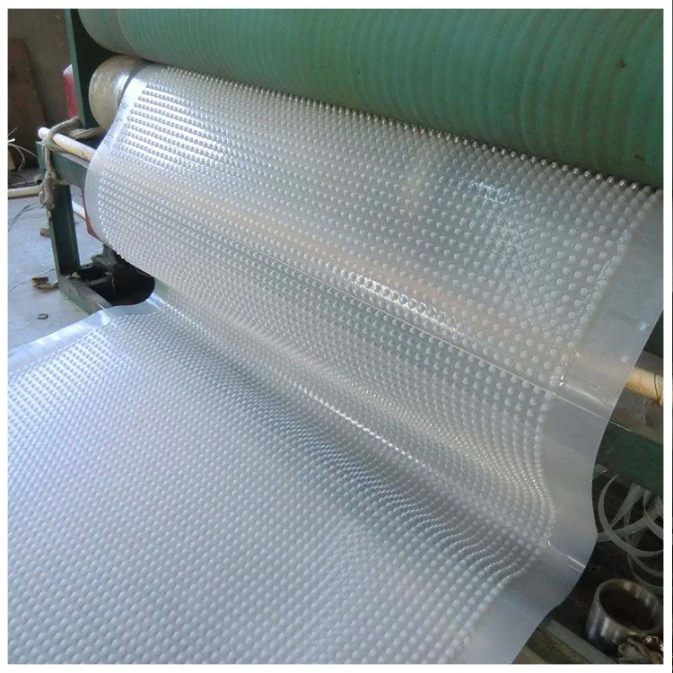 factory supply cheap Dimple HDPE plastic drainage board for basement waterproofing