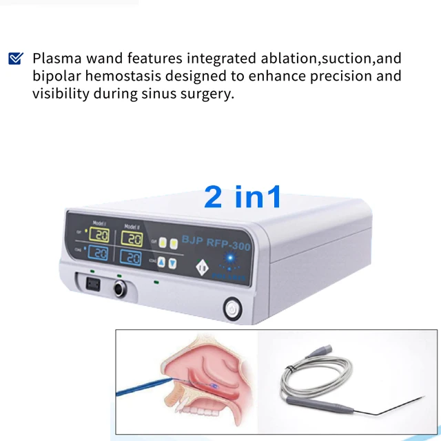 Radiofrequency plasma system for spine surgery/Plasma RF generator