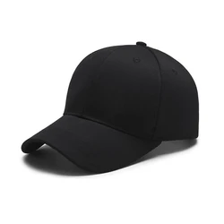 adjustable cotton blank hats manufacturer custom embroidered logo wholesale 6 panel fitted black baseball caps for